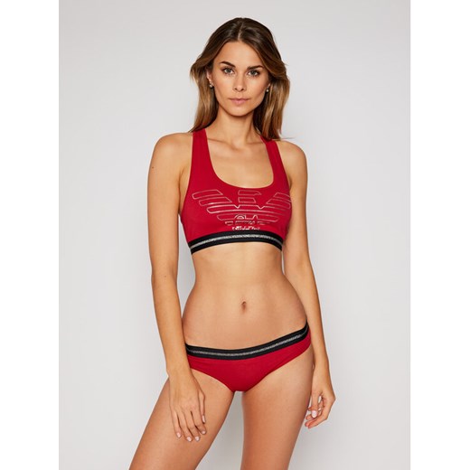 Emporio Armani Underwear Biustonosz top 164212 0A232 00173 Czerwony L wyprzedaż MODIVO