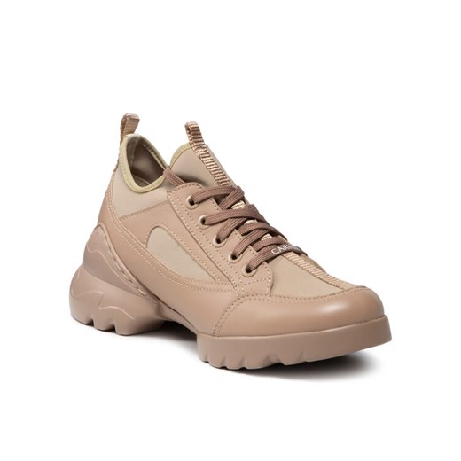 Carinii Sneakersy B7664 Beżowy Carinii 38 wyprzedaż MODIVO