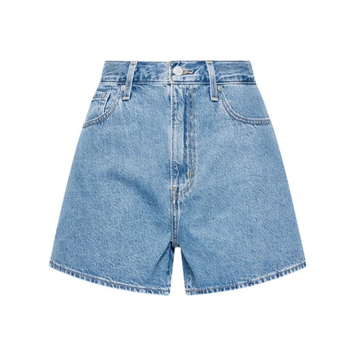 Levi's® Szorty jeansowe High 39451-0002 Niebieski Loose Fit 28 promocyjna cena MODIVO