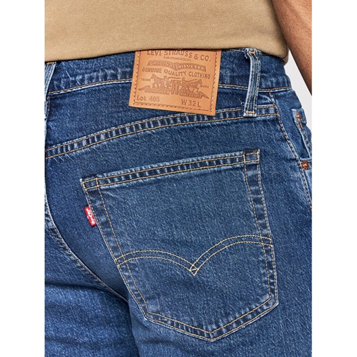 Levi's® Szorty jeansowe 405™ 39864-0062 Granatowy Standard Fit 38 MODIVO