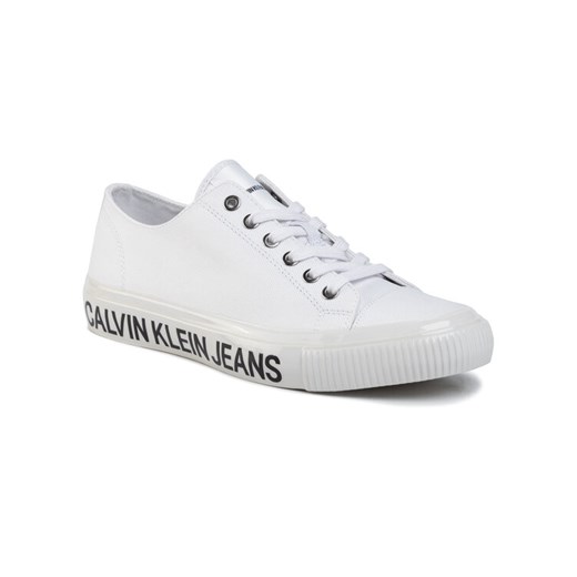 Calvin Klein Jeans Tenisówki Deangelo B4S0112 Biały 45 MODIVO okazja