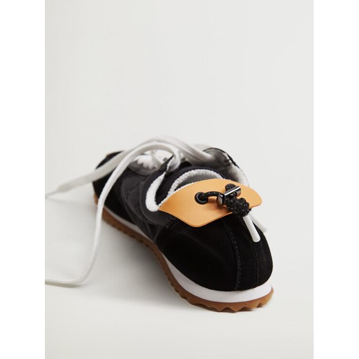 Mango Sneakersy Delti 17020693 Czarny Mango 42 wyprzedaż MODIVO