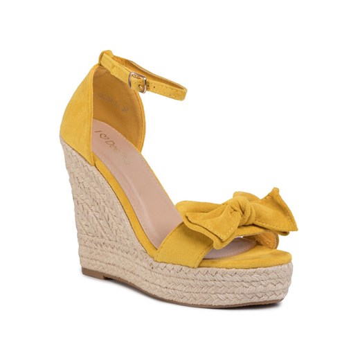 DeeZee Espadryle LL-2020-51 Żółty 40 MODIVO