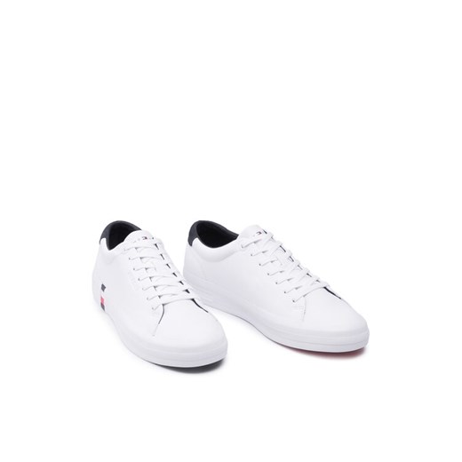 Tommy Hilfiger Sneakersy Premium Corporate Vulc Sneaker FM0FM03621 Biały Tommy Hilfiger 44 wyprzedaż MODIVO