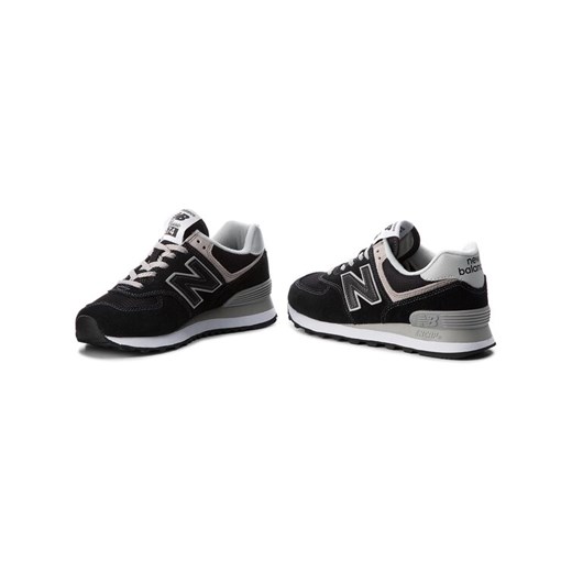 New Balance Sneakersy WL574EB Czarny New Balance 37 promocja MODIVO