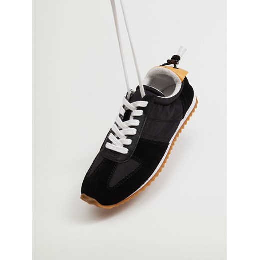 Mango Sneakersy Delti 17020693 Czarny Mango 42 okazyjna cena MODIVO