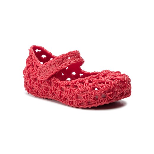Melissa Półbuty Mini Melissa Campana Crochet B 32419 Czerwony Melissa 19_5 promocyjna cena MODIVO