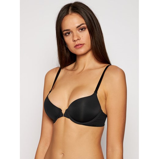 Calvin Klein Underwear Biustonosz push-up 000QF9015E Czarny Calvin Klein Underwear 32C okazja MODIVO