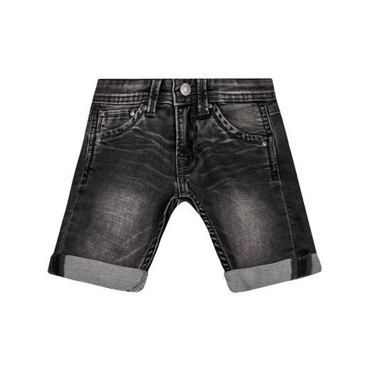 Pepe Jeans Szorty jeansowe Cashed PB800524 Czarny Regular Fit Pepe Jeans 4 MODIVO wyprzedaż