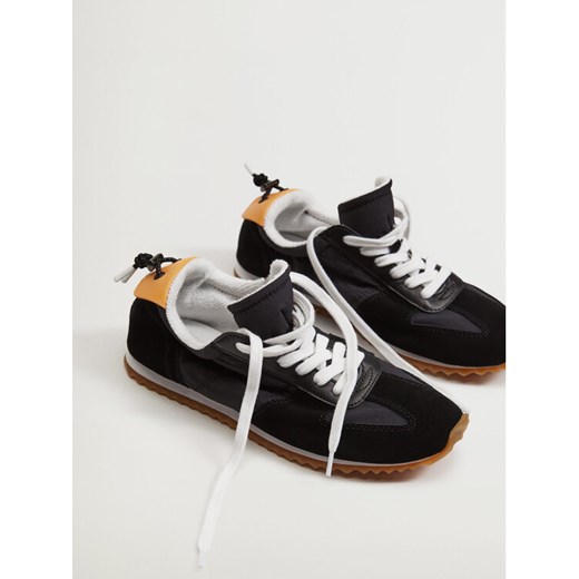 Mango Sneakersy Delti 17020693 Czarny Mango 42 okazja MODIVO