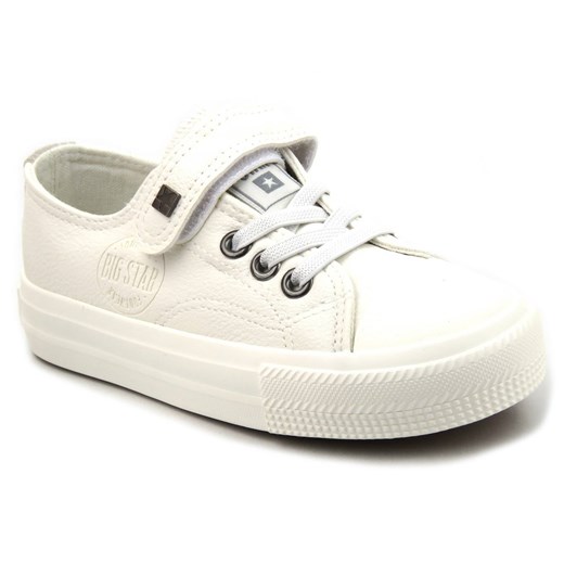 Trampki, buty sportowe dziecięce BIG STAR EE374035, białe 35 ulubioneobuwie