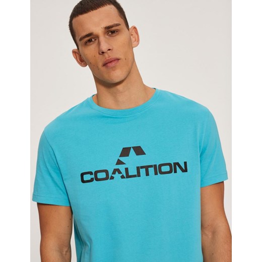 Koszulka CLTN LOGO 01 Aqua S Coalition XXL Diverse