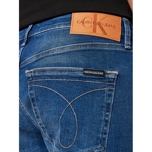 Calvin Klein Jeans Szorty jeansowe J30J317742 Niebieski Regular Fit 33 wyprzedaż MODIVO