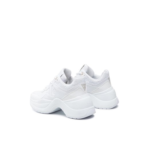 Guess Sneakersy Joehle FL7JOE FAL12 Biały Guess 35 okazyjna cena MODIVO