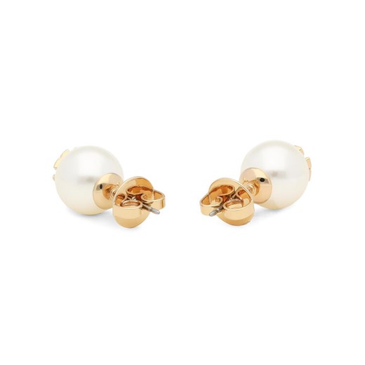 Tory Burch Kolczyki Crystal Pearl Stud Earring 11165514 Biały Tory Burch 00 MODIVO