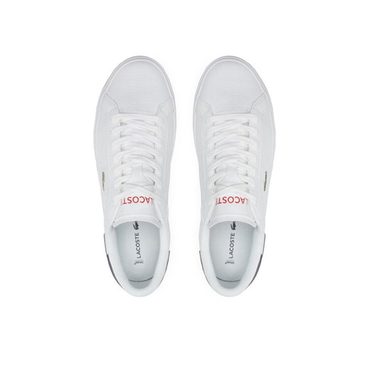 Lacoste Sneakersy Powercourt 0721 2 Sma 7-41SMA0028407 Biały Lacoste 46 MODIVO