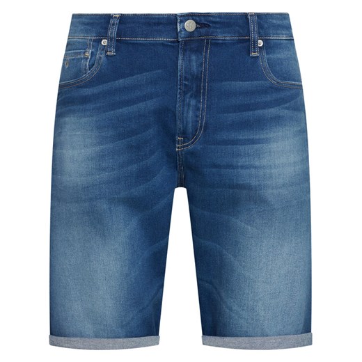 Calvin Klein Jeans Szorty jeansowe J30J317742 Niebieski Regular Fit 33 okazyjna cena MODIVO