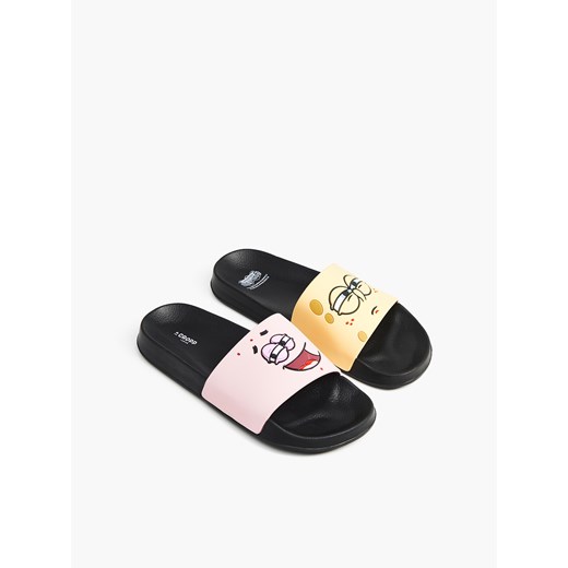 Cropp - Klapki Spongebob - Czarny Cropp 38 Cropp