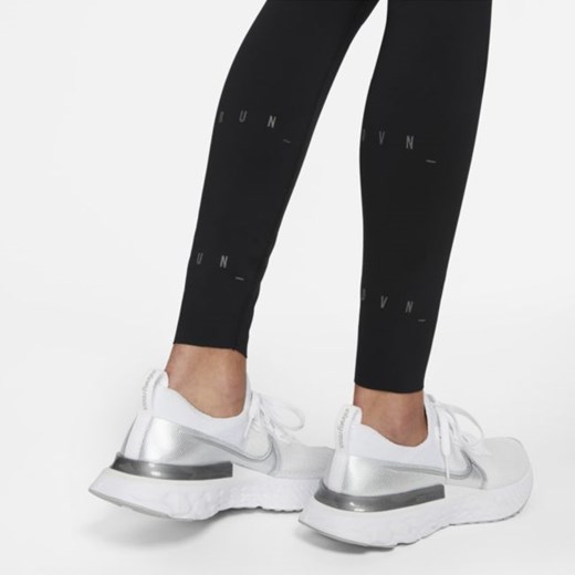 Damskie legginsy do biegania ze średnim stanem Nike Dri-FIT Run Division - Czerń Nike XL Nike poland