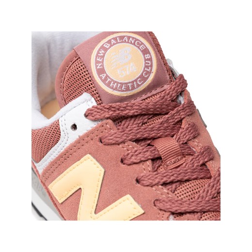 New Balance Sneakersy WL574HD2 Różowy New Balance 39 MODIVO okazja