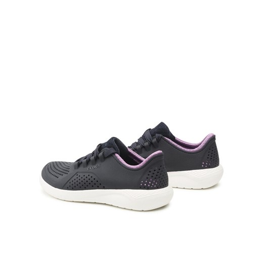 Crocs Półbuty Literide Pacer W 205234 Granatowy Crocs 34_5 promocyjna cena MODIVO