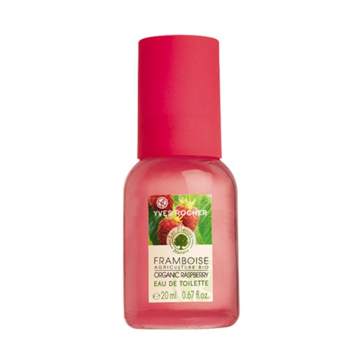 EDT Malina z upraw Bio 20 ml yves-rocher czerwony soczyste
