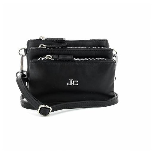 BORSA IN PELLE IT811-2 - JACKYCELINE bagalier-com czarny mat