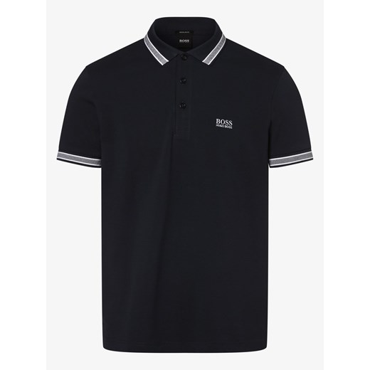 BOSS Athleisure - Męska koszulka polo – Paddy, niebieski XXL vangraaf