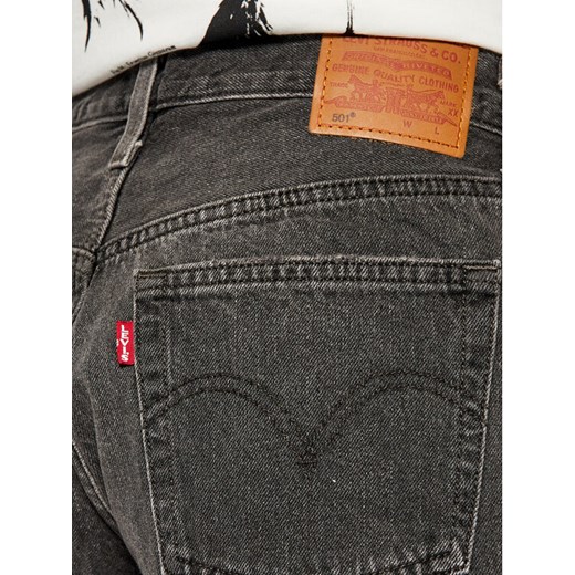Levi's® Szorty jeansowe 501 High Rise 56327-0070 Czarny Regular Fit 26 okazja MODIVO