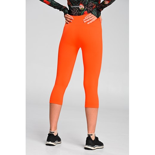 Oddychające Legginsy Multisportowe 3/4 Ultra Orange Nessi Sportswear S/M Nessi Sportswear