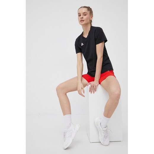 Bluzka damska Adidas Performance bawełniana z krótkimi rękawami 