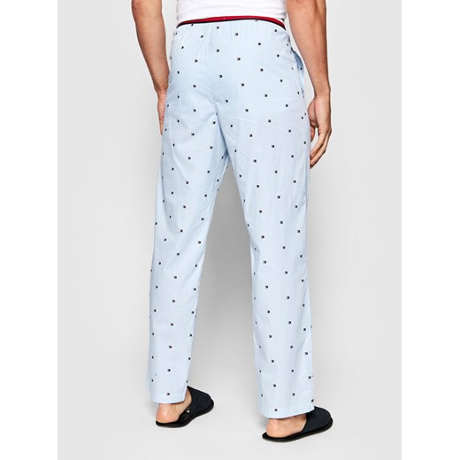 Tommy Hilfiger Spodnie piżamowe Woven UM0UM02356 Niebieski Regular Fit Tommy Hilfiger XL promocja MODIVO