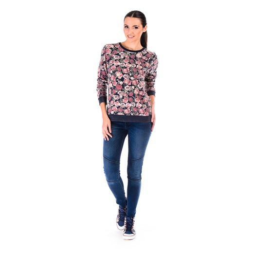 Bluza Pepe Jeans be-jeans granatowy abstrakcyjne wzory