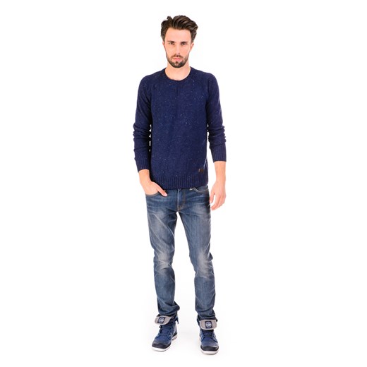 Sweter Pepe Jeans Verbier "Navy" be-jeans granatowy długie