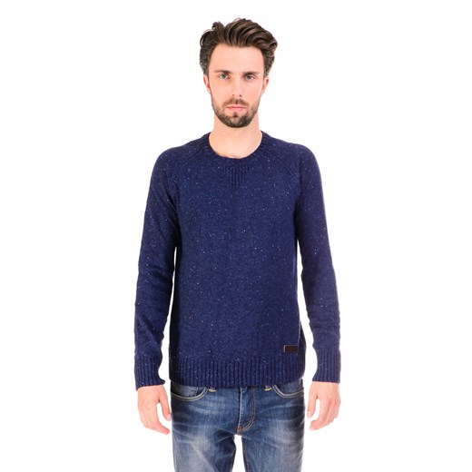 Sweter Pepe Jeans Verbier "Navy" be-jeans granatowy dopasowane