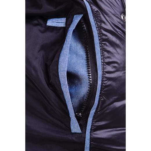 Kurtka Wrangler RP JKT "Black" be-jeans niebieski futra