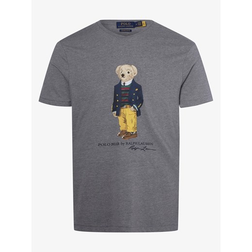 Polo Ralph Lauren - T-shirt męski, szary Polo Ralph Lauren M vangraaf