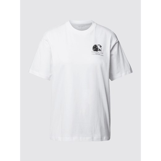 T-shirt z bawełny ekologicznej z nadrukami S Peek&Cloppenburg 