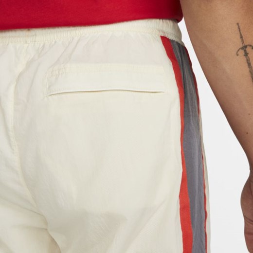 Męskie spodnie dresowe z tkaniny bez podszewki Nike Sportswear - Biel Nike XL Nike poland