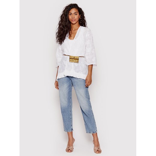 Desigual Pareo Clara 22SAWA56 Biały Relaxed Fit Desigual 00 MODIVO