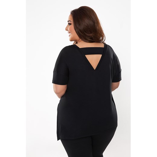Damska koszulka KIP PLUS SIZE : Kolor - Czarny, Rozmiar - XXL Rough Radical XXL okazyjna cena ROUGH RADICAL
