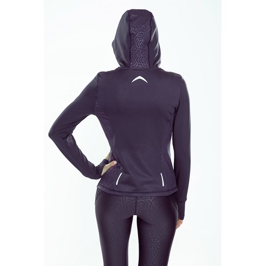 Damska bluza treningowa z kapturem SPEED X : Kolor - Grafit, Rozmiar - S Rough Radical L wyprzedaż ROUGH RADICAL