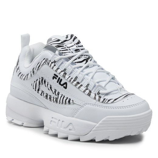 Sneakersy FILA - Disruptor A Wmn FFW0092.13036 White/Black Fila 41 eobuwie.pl