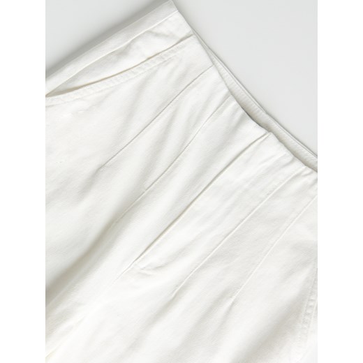 Reserved - Bawełniane spodnie - Biały Reserved L Reserved