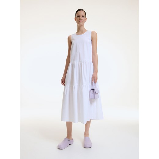 Reserved - Bawełniana sukienka - Biały Reserved 42 Reserved