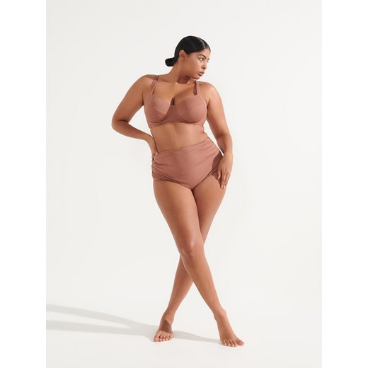 Reserved - Miękki biustonosz bikini - Brązowy Reserved 46 Reserved