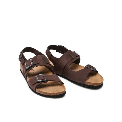 Geox Sandały U Sandal Ghita A U159VA 00032 C6024 Brązowy Geox 44 wyprzedaż MODIVO