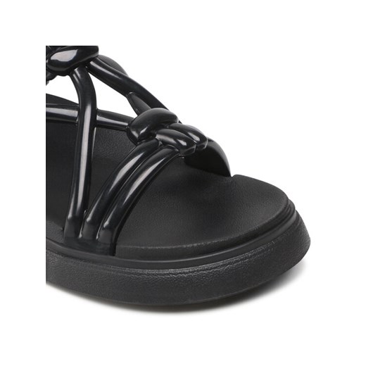 Melissa Sandały Papete Essential Sand 33513 Czarny Melissa 35_5 promocyjna cena MODIVO
