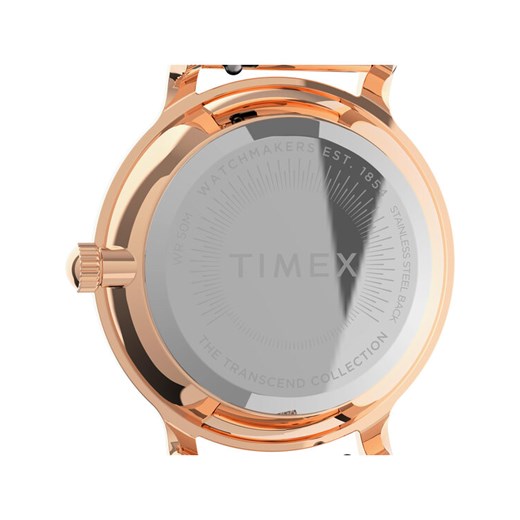 Timex Zegarek Transcend TW2U87000 Złoty 00 MODIVO promocja