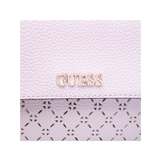 Guess Torebka Amara Top Handle Flap HWXG84 93180 Fioletowy Guess 00 okazja MODIVO